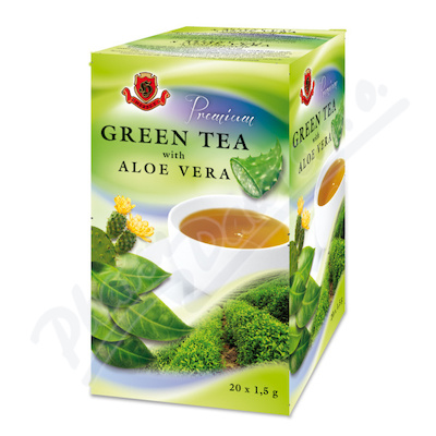 HERBEX Zelený čaj s aloe n.s.20x1.5g