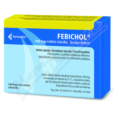 Febichol,100 mg cps mol 50