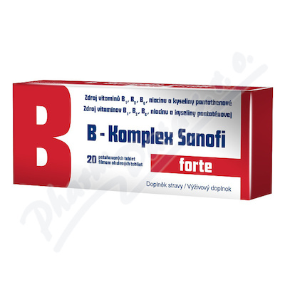 B-Komplex forte Sanofi drg.20