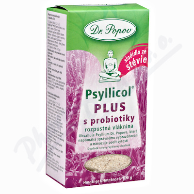 Dr.Popov Psyllicol PLUS s probio. 100g