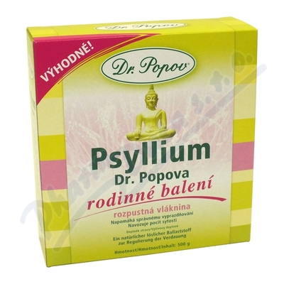 Dr.Popov Psyllium indic. rozp. vlák.500g