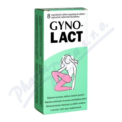 Gynolact 8 vaginalních tablet