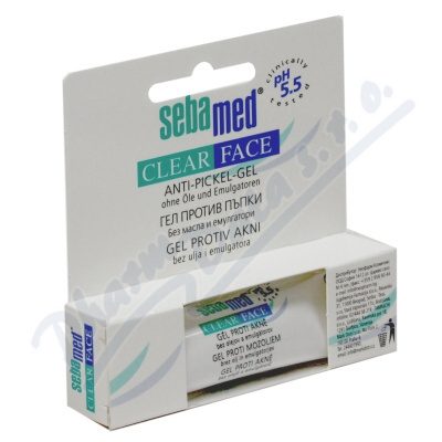 SEBA Clear face gel proti ak.10ml906748