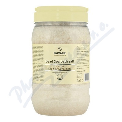 KAWAR Sůl z Mrtvého moře 2 kg