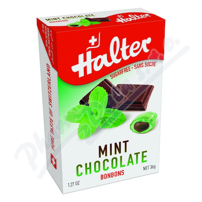 HALTER bonbóny máta s čokoládou 36g