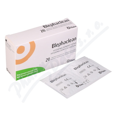 Blephaclean 20 sterilních tampónů