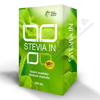 Stevia IN přír.sladidlo 200tbl.