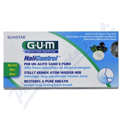 GUM T HaliControl pastilky 10ks B3060IDG