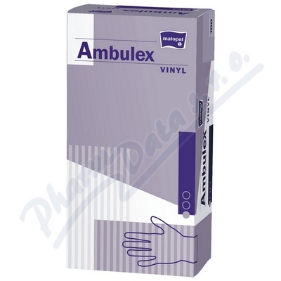 Ambulex Vinyl rukavice pudr.L 100ks
