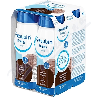 Fresubin Energy drink čokolá.sol.4x200ml