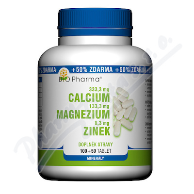 Calcium+Magnesium+Zinek tbl.100+50