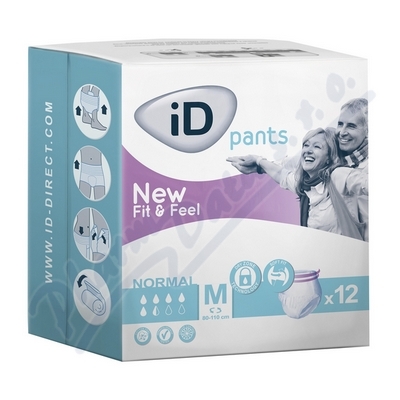 iD Pants Fit&Feel Medium Normal 12ks