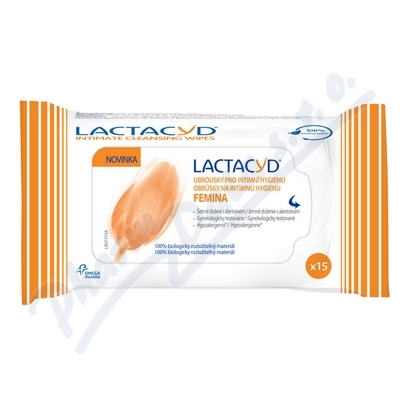 Lactacyd Femina ubrousky 15ks