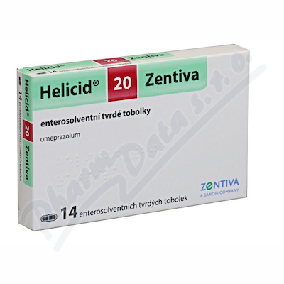 Helicid 20 Zentiva cps.etd. 14x20mg