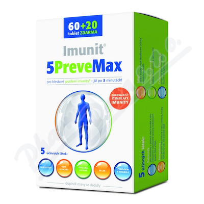 5PreveMax Imunit nukleot+betagluk 60+20