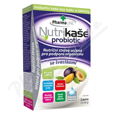 Nutrikaše probiotic-švestk.180g (3x60g)