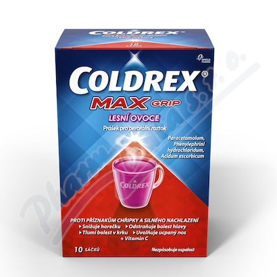 Coldrex MAXGrip Lesni ovoce plv.sol.10ks