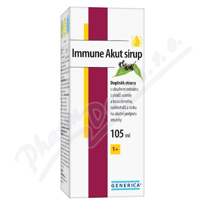 Immune Akut sirup 105 ml