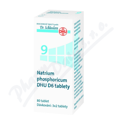 No.9 Natrium phosphoricum DHU D6 80tbl.