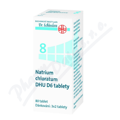 No.8 Natrium chloratum DHU D6 80tbl.