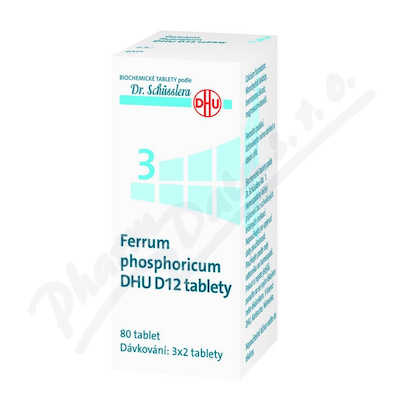 No.3 Ferrum phosphoricum DHU D12 80tbl.