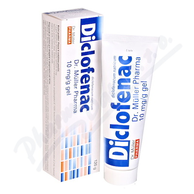DR.MULLER Diclofenac 10mg/g gel, 120g