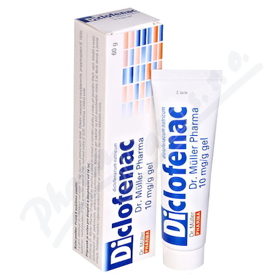 DR.MULLER Diclofenac 10mg/g gel, 60g
