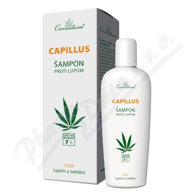 Cannaderm Capillus šamp.lupy NEw 150ml