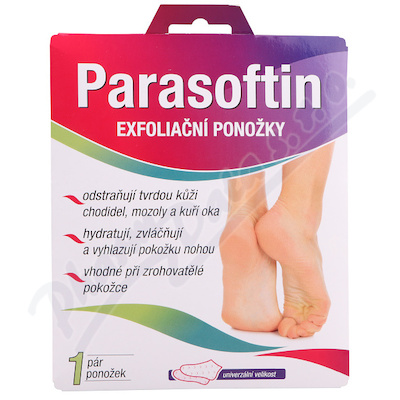 Parasoftin exfoliačňí ponožky 1pár