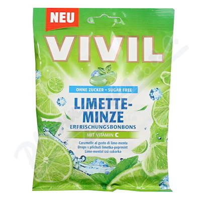 VIVIL Lim-máta+vit.C bez cukru 80g2111