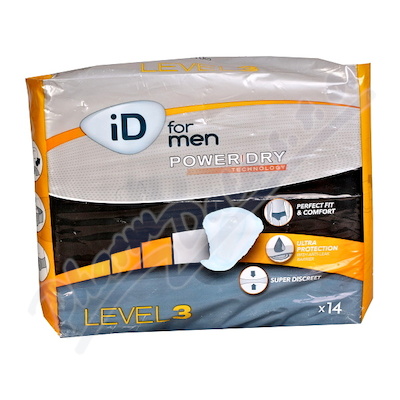 Vložky absorpční iD for men Level 3 (14k