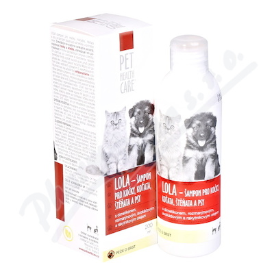 PHC LOLA antipar.šampon pro kočky 200ml