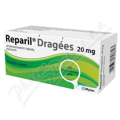 Reparil - Dragees 20mg tbl.ent.100