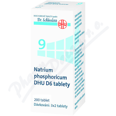 No.9 Natrium phosphoricum DHU D6 200tbl.