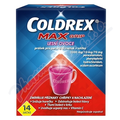 Coldrex MAXGrip Lesni ov.por.plv.sol.14