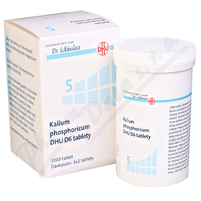 No.5 Kalium phosphoricum DHU D6 1000tbl.