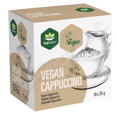 Vegan Capuccino 10x25g TOPNATUR