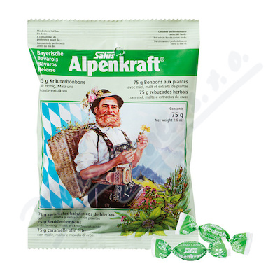 Salus Alpenkraft bylinné bonbóny 75g
