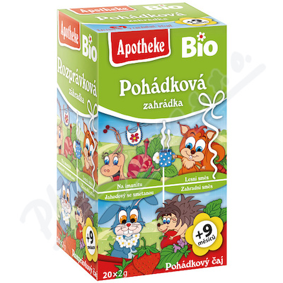 Dětský BIO Pohád.čaj Pohád.zahrádka20x2g