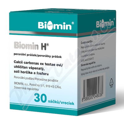 Biomin H 1110mg/15mg/1.8mg por.plv.30x3g