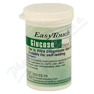 Proužky EASY TOUCH - glukoza 50 ks