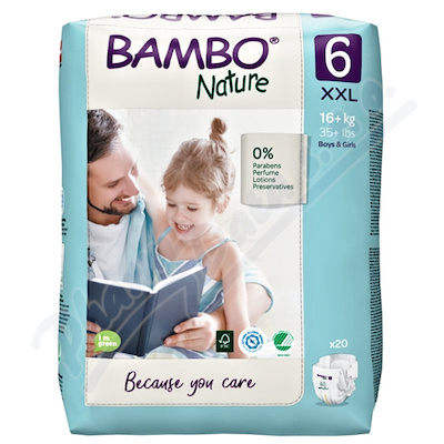 Bambo Nature 6 dět.pl.kalhotky 16+