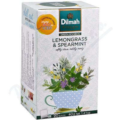 DILMAH Lemongr.&Spearm.bylin.čaj 20x2g