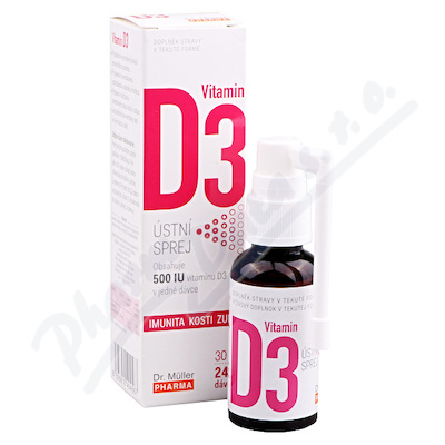 DR.MULLER Vitamin D3 ústní sprej 30ml