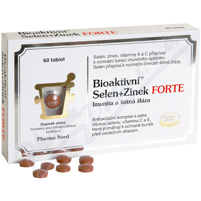 Bioaktivni Selen+Zinek FORTE tbl.60