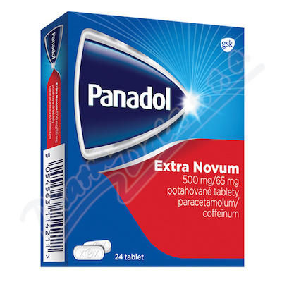 Panadol Extra Novum 500mg/65mg tbl.24