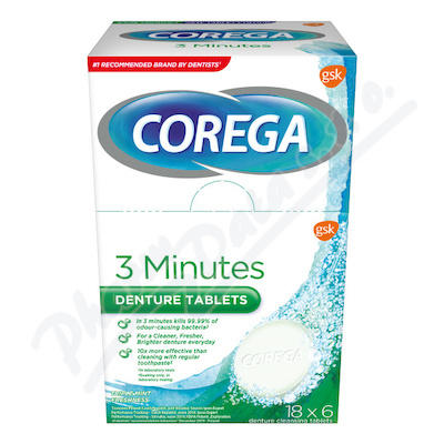 Corega Tabs 3 Minutes Daily cleanser 108