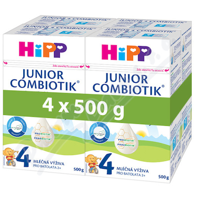 HiPP MLEKO HiPP 4 JUNIOR Combiotik 4x500
