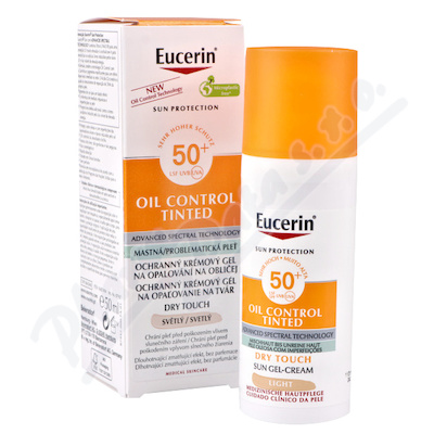 EUCERIN SUN OilControlTin.SPF50+světlý50