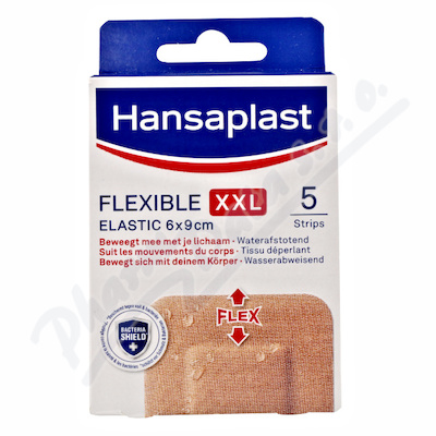 Hansaplast Flexible XXL 6x9cm 5ks 48829